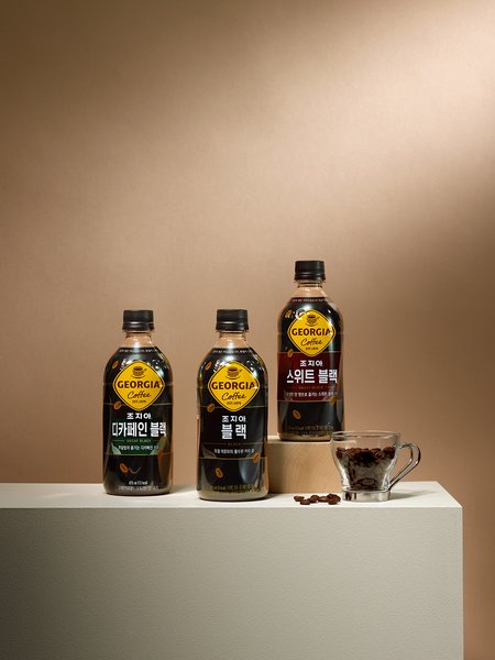 Georgia Coffee — 디카페인 블랙, 블랙, 스위트 블랙