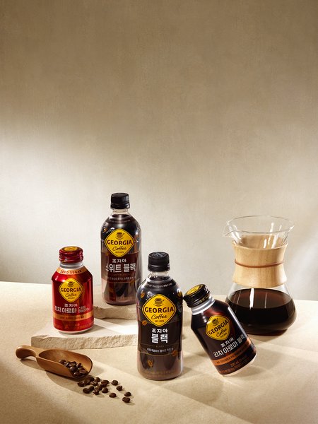 Georgia Coffee — 리치 아로마 블랙, 스위트 블랙
