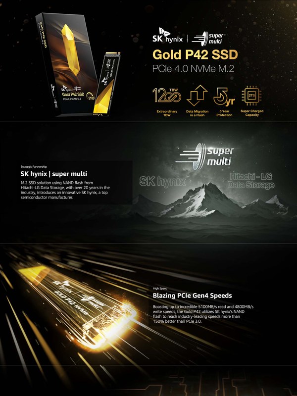 SK hynix Gold P42 SSD — Amazon 상세페이지