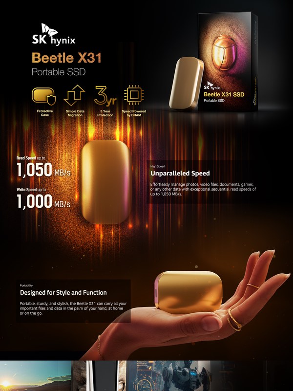 SK hynix Beetle X31 — Amazon 상세페이지